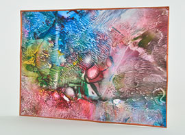 Encaustic, Technik Malplatte
